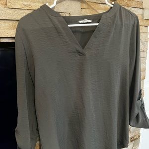Maurices green blouse